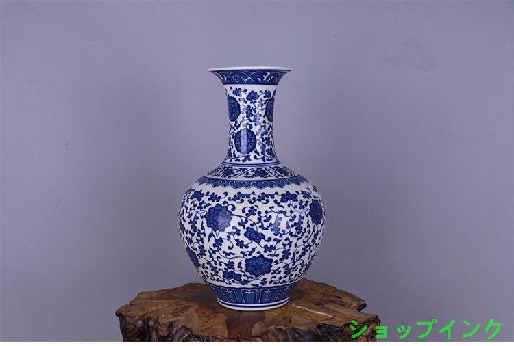 清乾隆青花纏枝松竹梅竜耳四方瓶 景徳鎮 陶磁器 装飾品 現代工芸品 美術品 置物 清乾隆青花纏枝松竹梅竜耳四方瓶 景徳鎮 陶磁器 装飾品 現代工芸