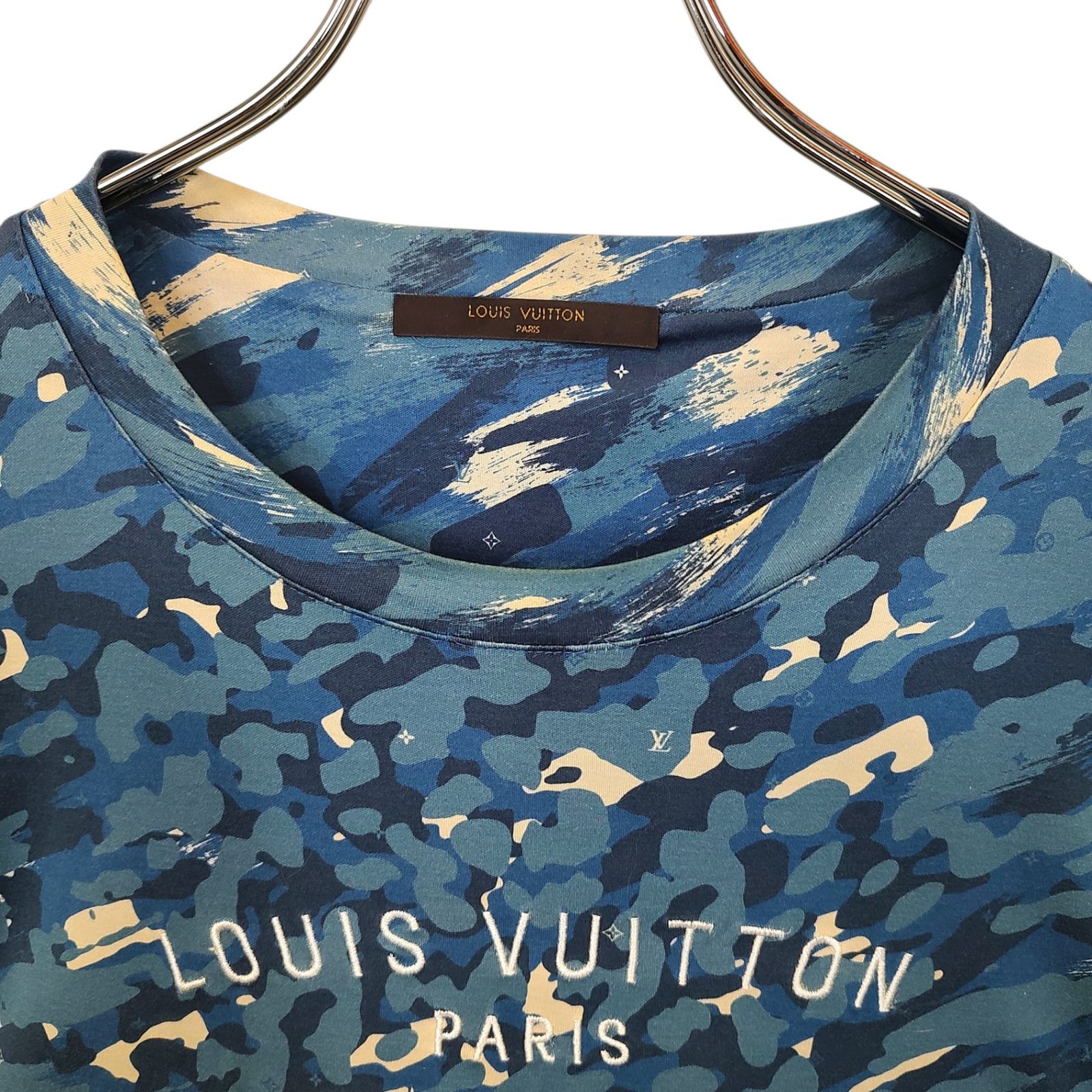 LOUIS VUITTON ルイ・ヴィトン 16SS カモフラ 半袖 Tシャツ RM161 JOC 