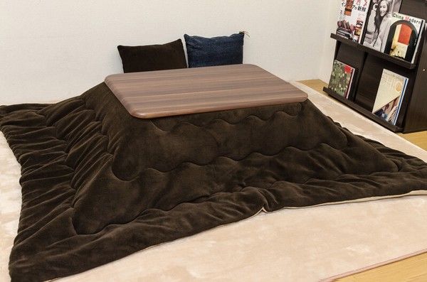 WHのみ予約販売 離島配送不可 家具調折脚フラットヒーターコタツ 長方形 90x60 WAL_WH