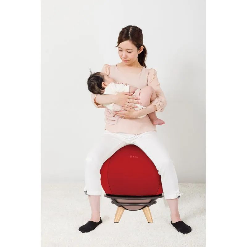 新品】iimo サンゴチェア レッド 産後ケア 有酸素運動 Multi