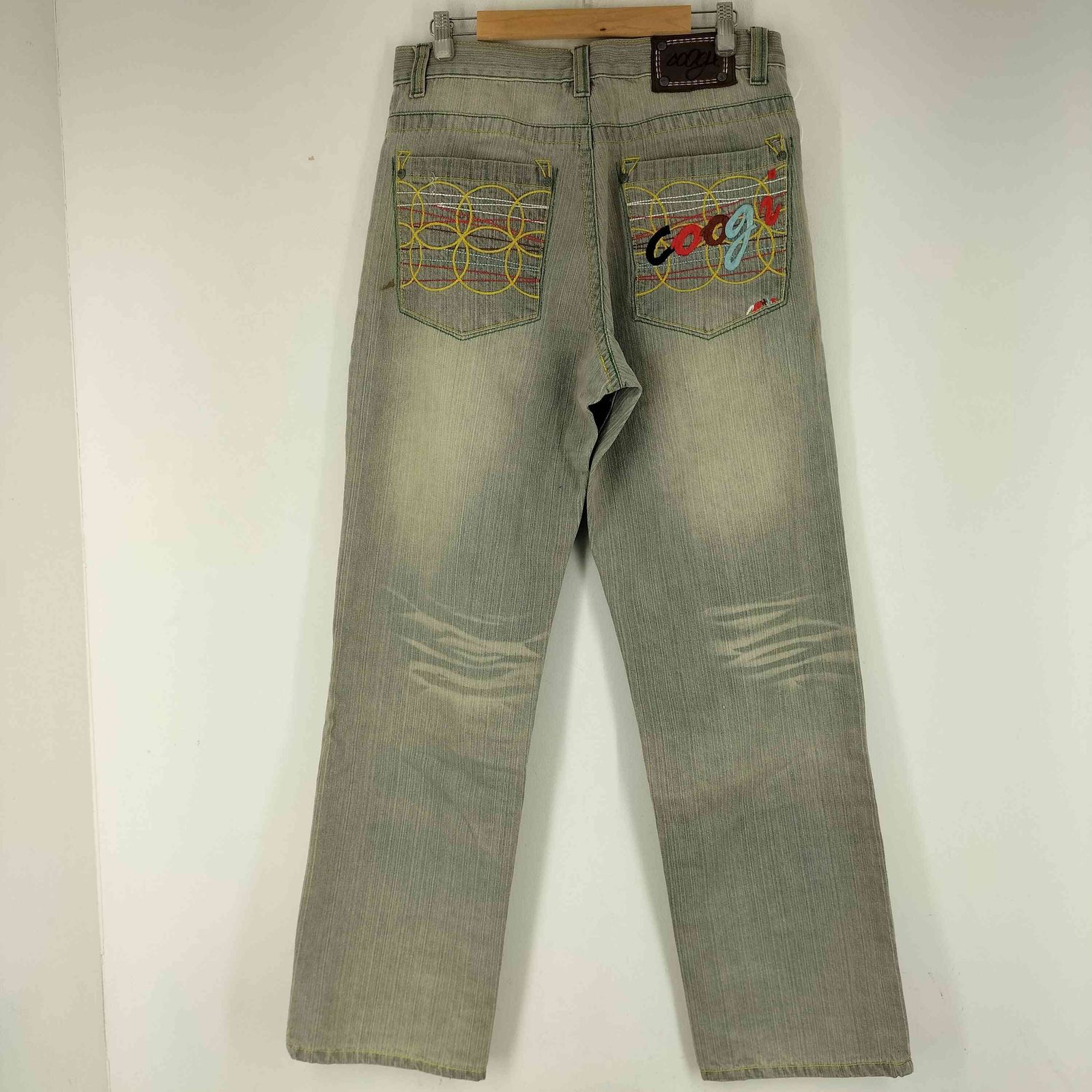 Coogi 刺繍入りデニムパンツ クージー COOGI ポケット刺繍 デニムパンツ メンズ 32×33 - メルカリ