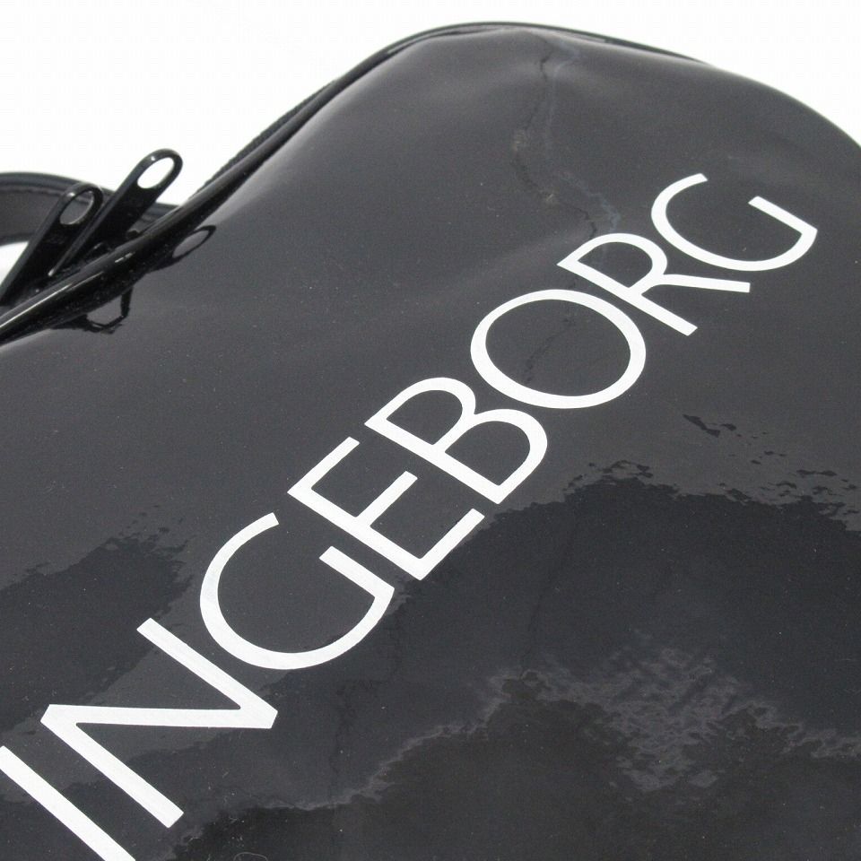 インゲボルグ バック インゲボルグ INGEBORG ハート型 エナメルバッグ トート ロゴ