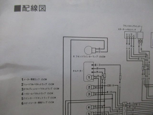 XLV750R 取扱説明書 ホンダ 正規 中古 バイク 整備書 配線図有り RD01