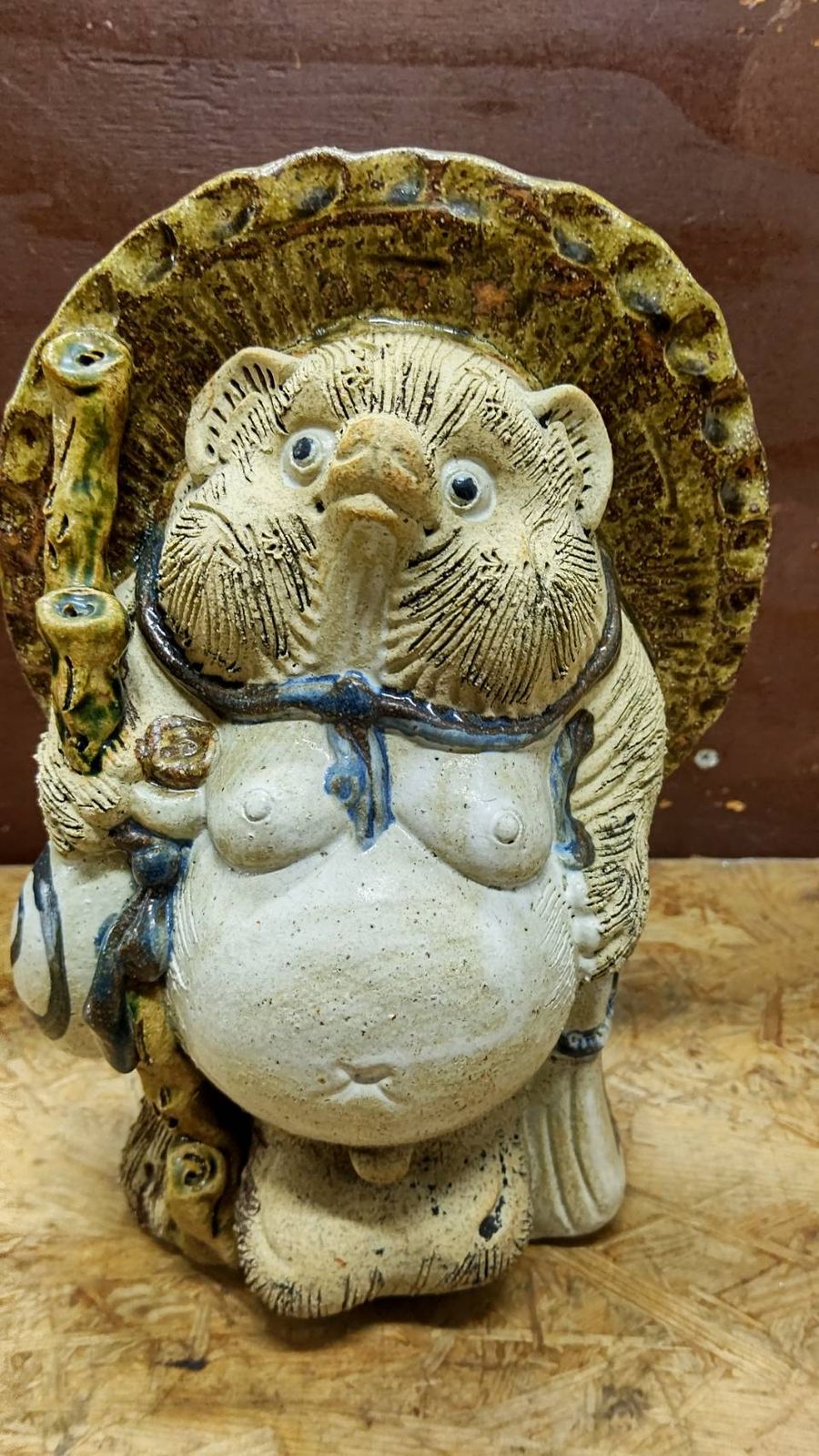希少　白狸 狸 白たぬき 置物 信楽焼 商売繁盛 開運 陶器和風　高さ55cm 希少 白狸 狸 白たぬき 置物 信楽焼 商売繁盛 開運 陶器和風 高