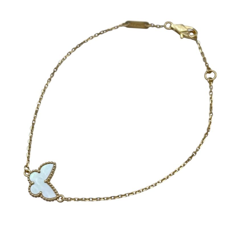 ヴァンクリーフ＆アーペル Van Cleef - Arpels スウィートアルハンブラパピヨンブレス ゴールド Au750 ジュエリー