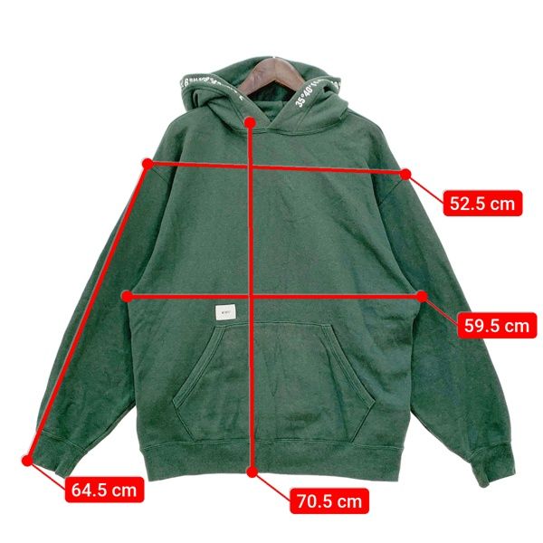 WTAPS 22AW X3.0 HOODY クロスボーン プルオーバー スウェット 
