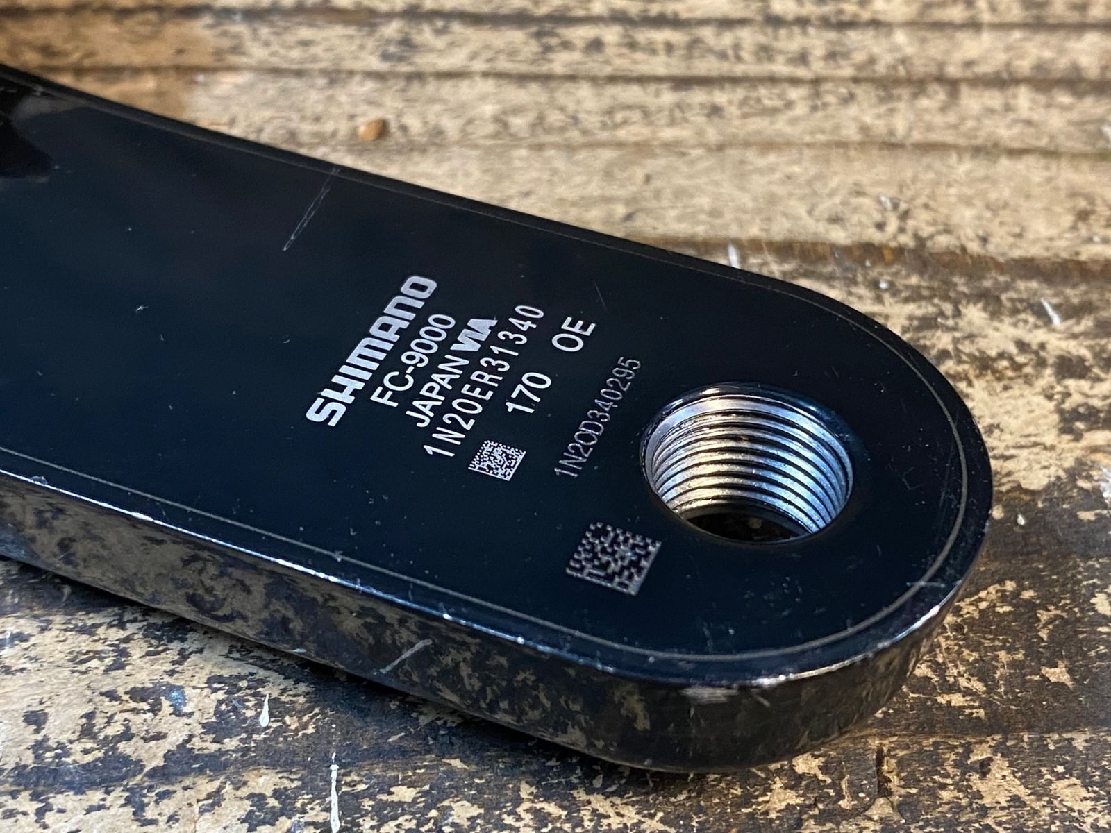 SHIMANO - シマノ デュラエース FC-9000 クランクセット　50/34T　170 JH988 シマノ SHIMANO デュラエース FC-9000 クランクセット 50