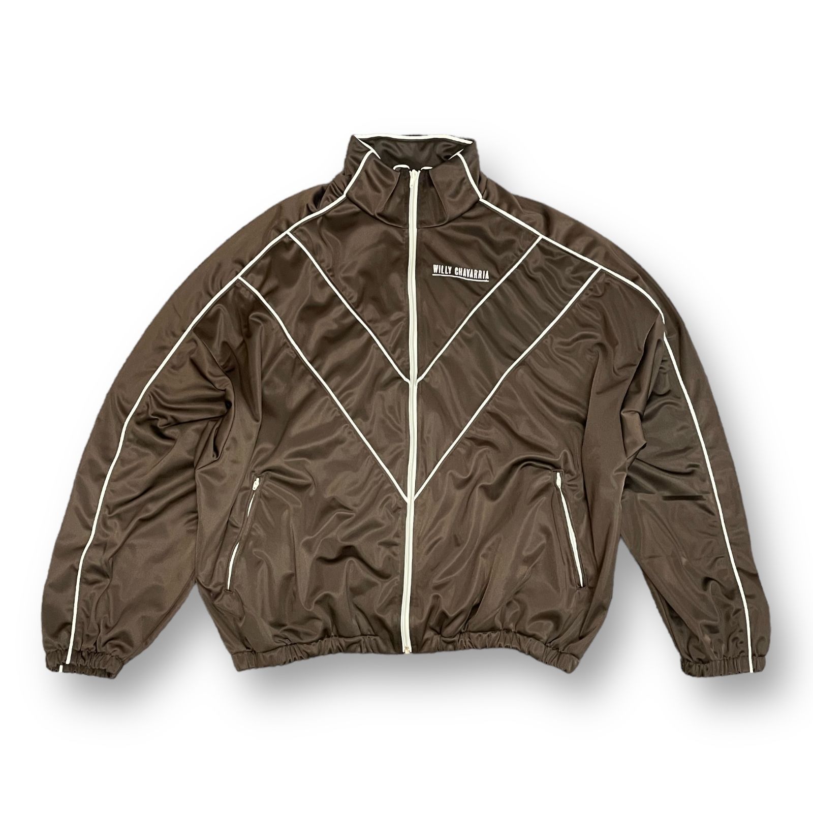 定価35750円 WILLY CHAVARRIA 23SS BUFFALO TRACK JACKET バッファロートラックジャケット ジャージ  ブルゾン ウィリー チャバリア L 57090A - メルカリ