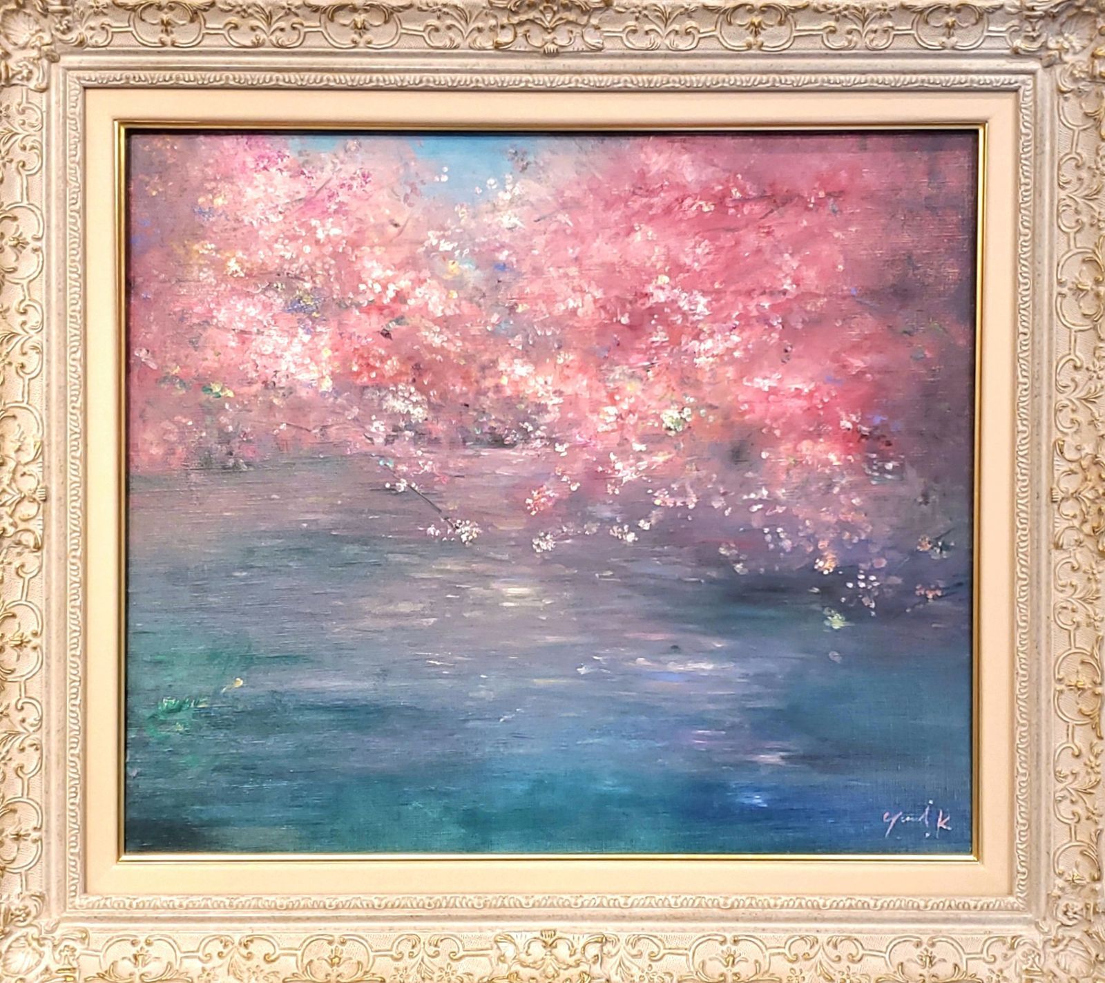 KAZU 祈り 油彩原画 2024年 F30号 油絵用品