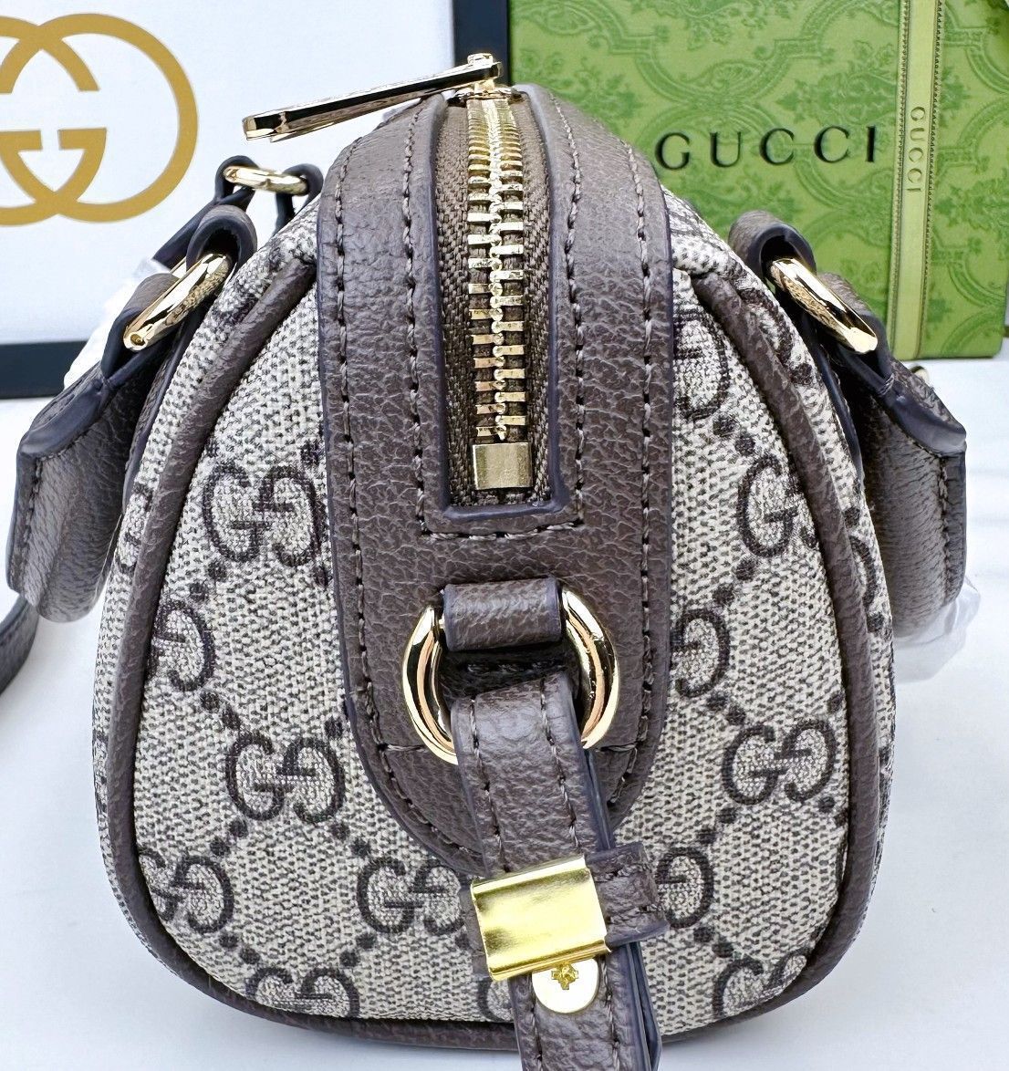 ♦️Gucci グッチ♦️ ミニハンドバッグ GGパターン GUCCI グッチ ハンドバッグ ミニボストンバッグ 189895 GG