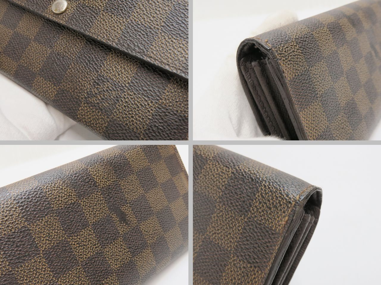 ルイヴィトン　ダミエエベヌ　ポルトフォイユ・サラ　長財布　N61734　LOUIS VUITTON　18688109