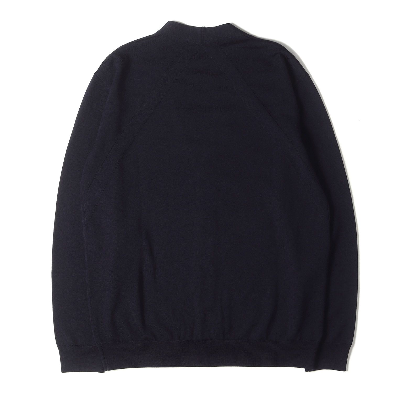 新品】JIL SANDER ジル・サンダー カーディガン ネイビー 紺 サイズ:48