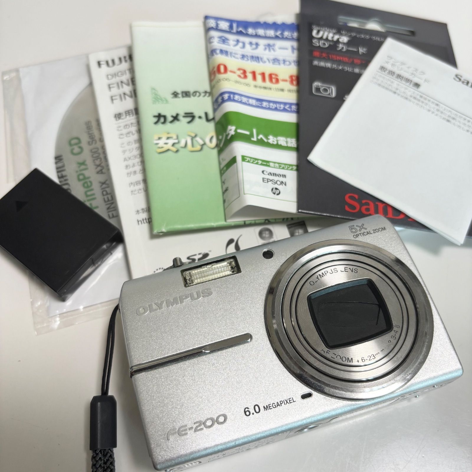 送料無料】OLYMPUS/オリンパス/CAMEDIA/キャメディア/FE-200 