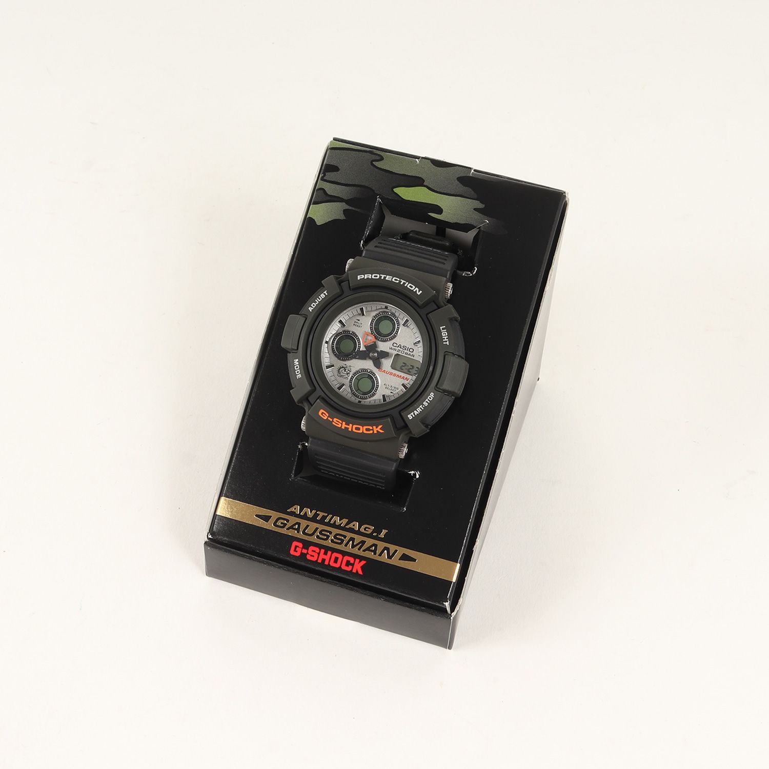 新品 G-SHOCK ジーショック 90s ガウスマン AW-571NK-3AJR メン イン 