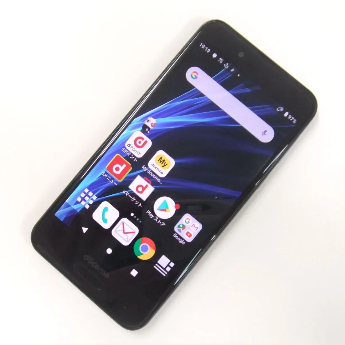 中古】 AQUOS sense SH-01K ベルベットブラック docomo SIM
