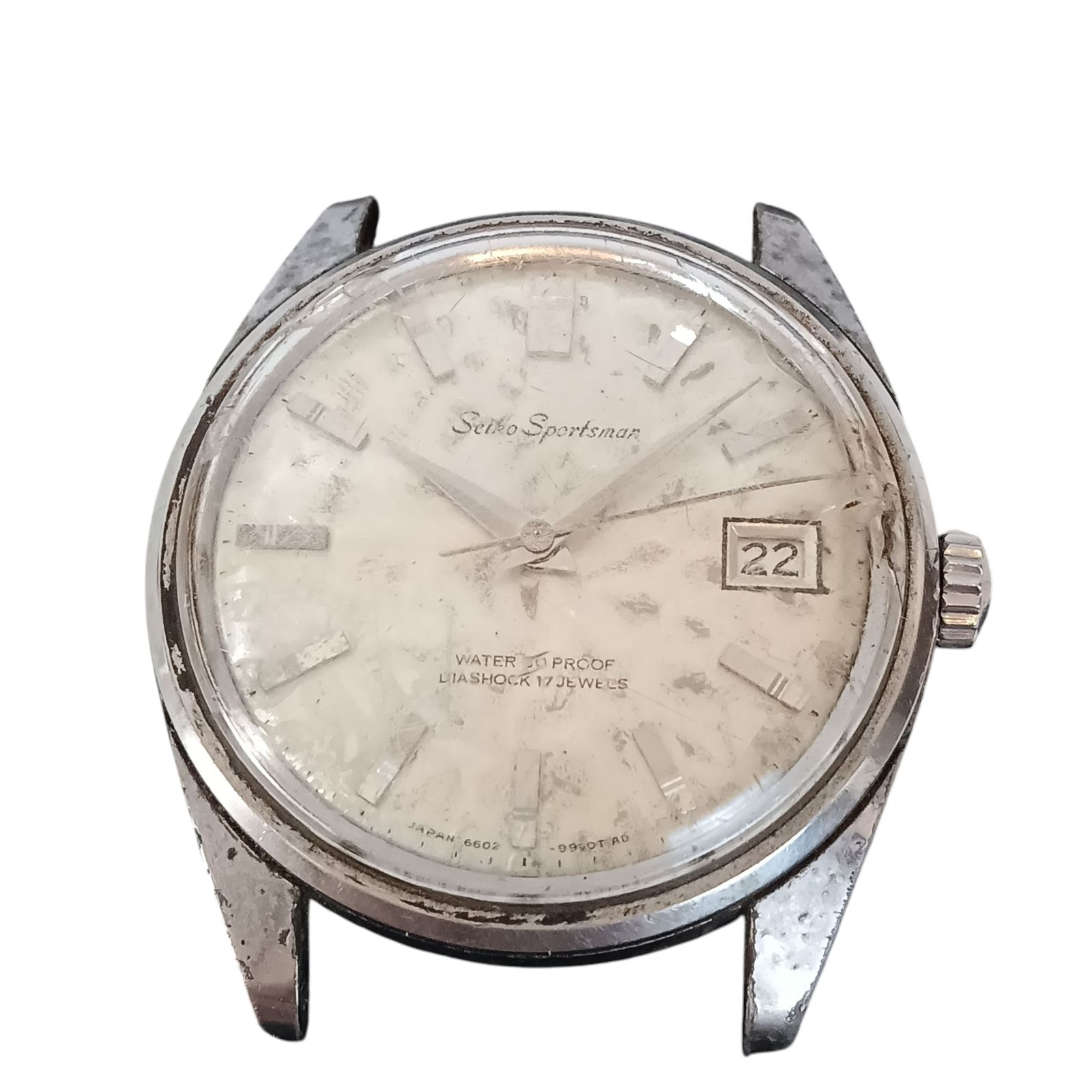 稼働】815-3 SEIKO Sportsman セイコー スポーツマン 6602-9981