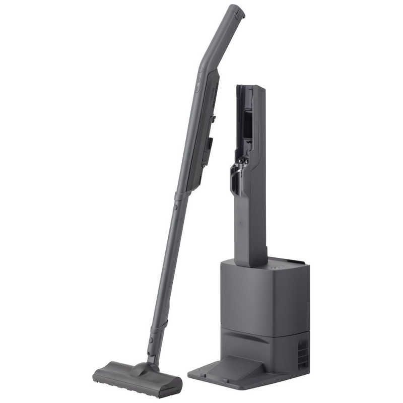 ♥ 未開梱 東芝 TOSHIBA ダストステーション搭載 スティッククリーナー TORNEO サイクロン式 コードレス アッシュブラック VC-SL130DS-K