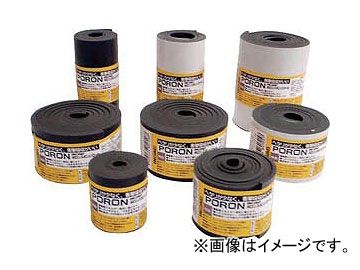 イノアック マイクロセルウレタンPORON 黒 3×30mm×15m巻 L24T-530-15M(8184104)