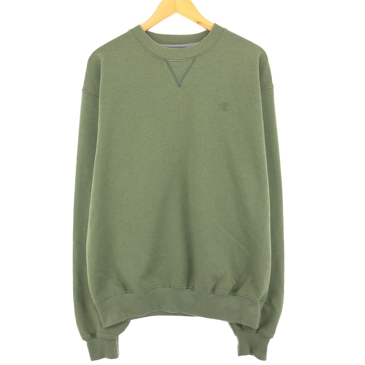 古着 チャンピオン Champion ワンポイントロゴスウェットシャツ トレーナー メンズL/eaa411511