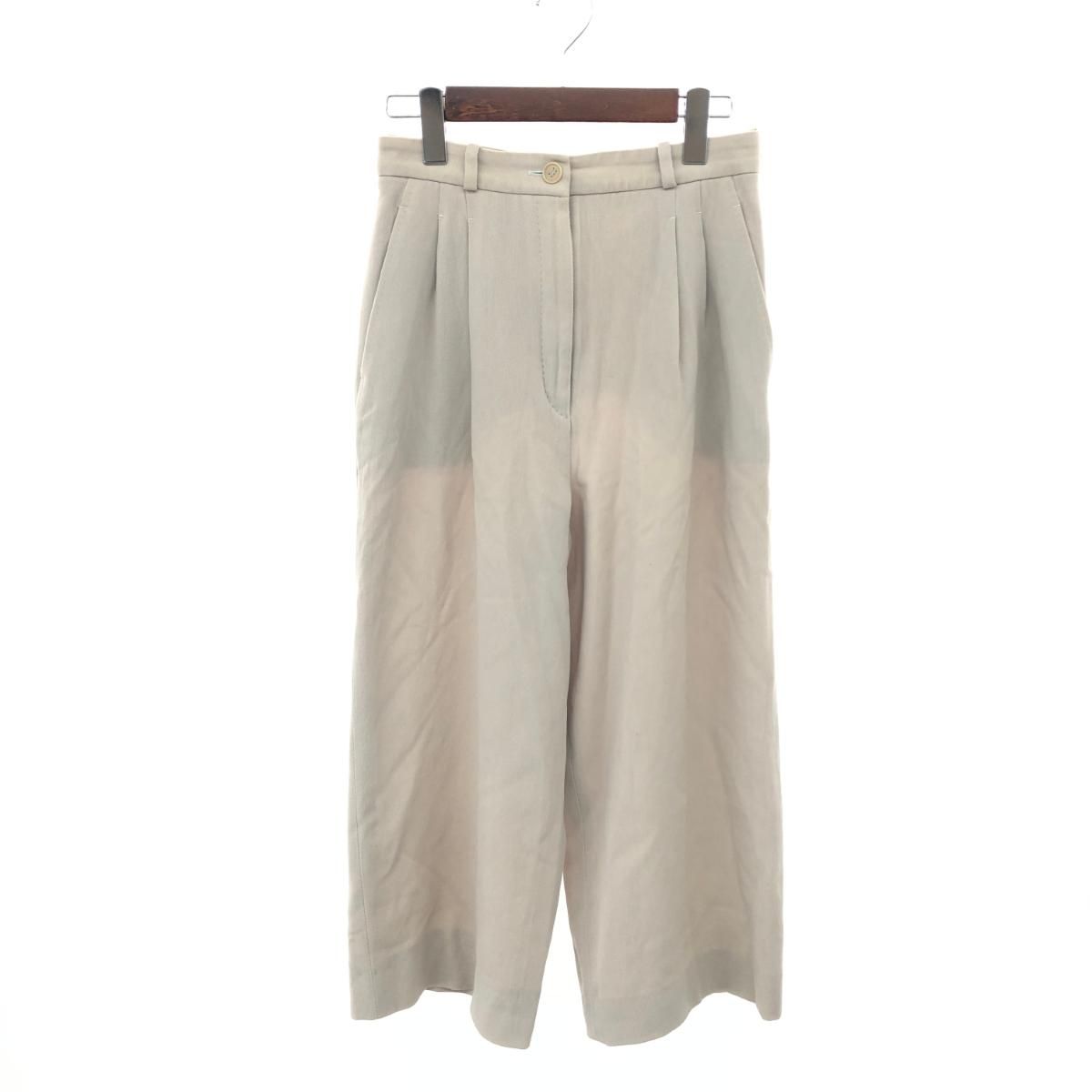 HERMES エルメス 2タックワイドパンツ サイズ:38 マルジェラ期/裏地 