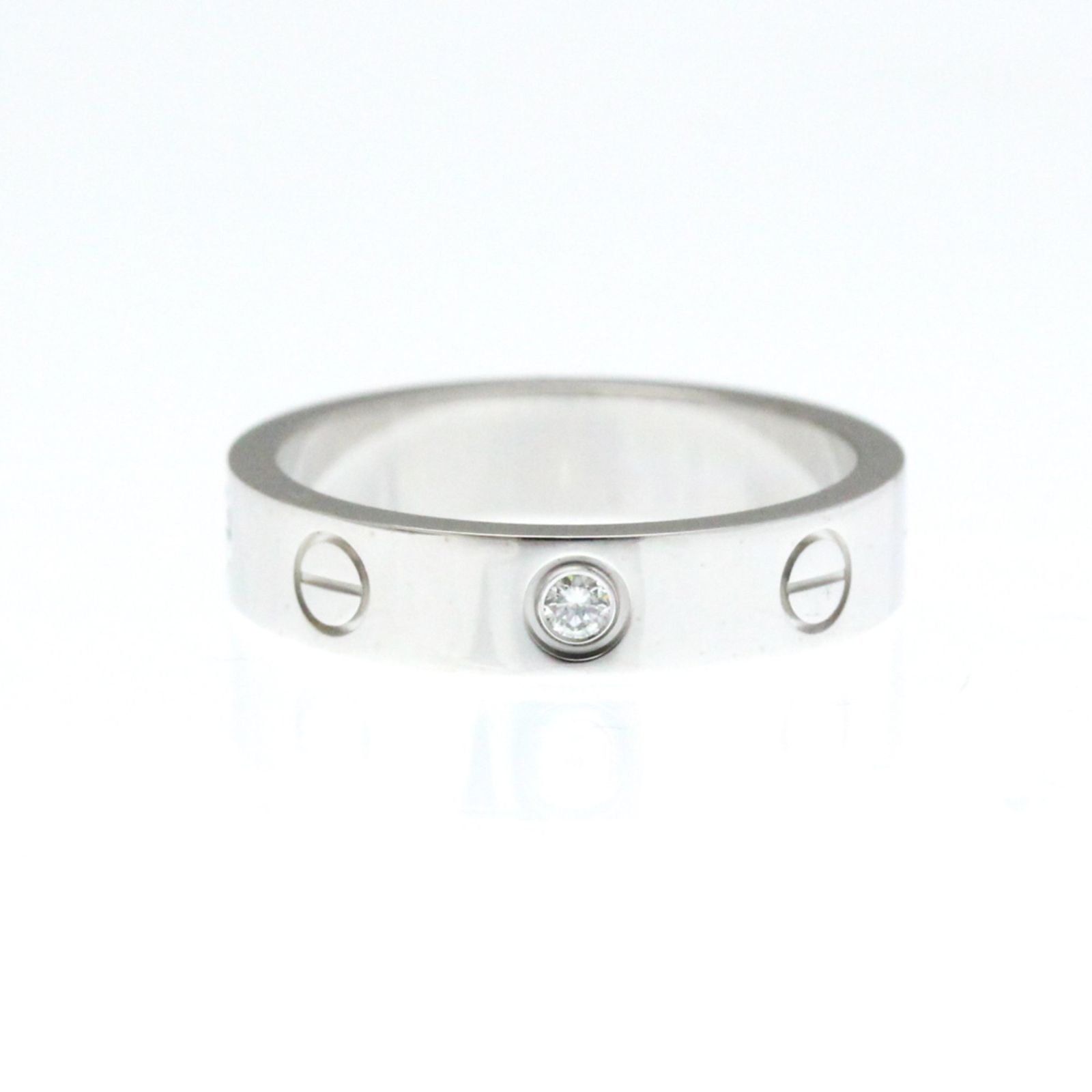 moe.カルティエ ミニラブ1PダイヤモンドリングAu750/K18PG 楽天市場】CARTIER カルティエ ミニ ラブ 1P ダイヤ リング