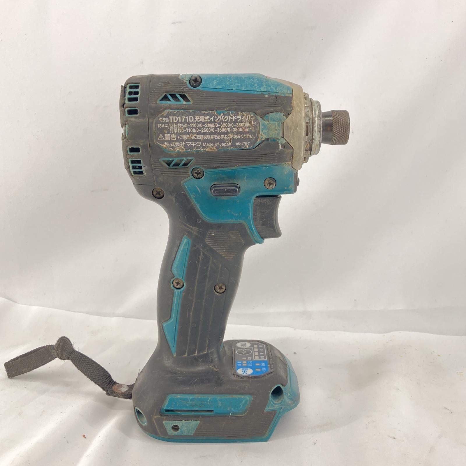 MAKITA マキタ インパクトドライバ 18v TD171D ブルー 本体のみ - メルカリ