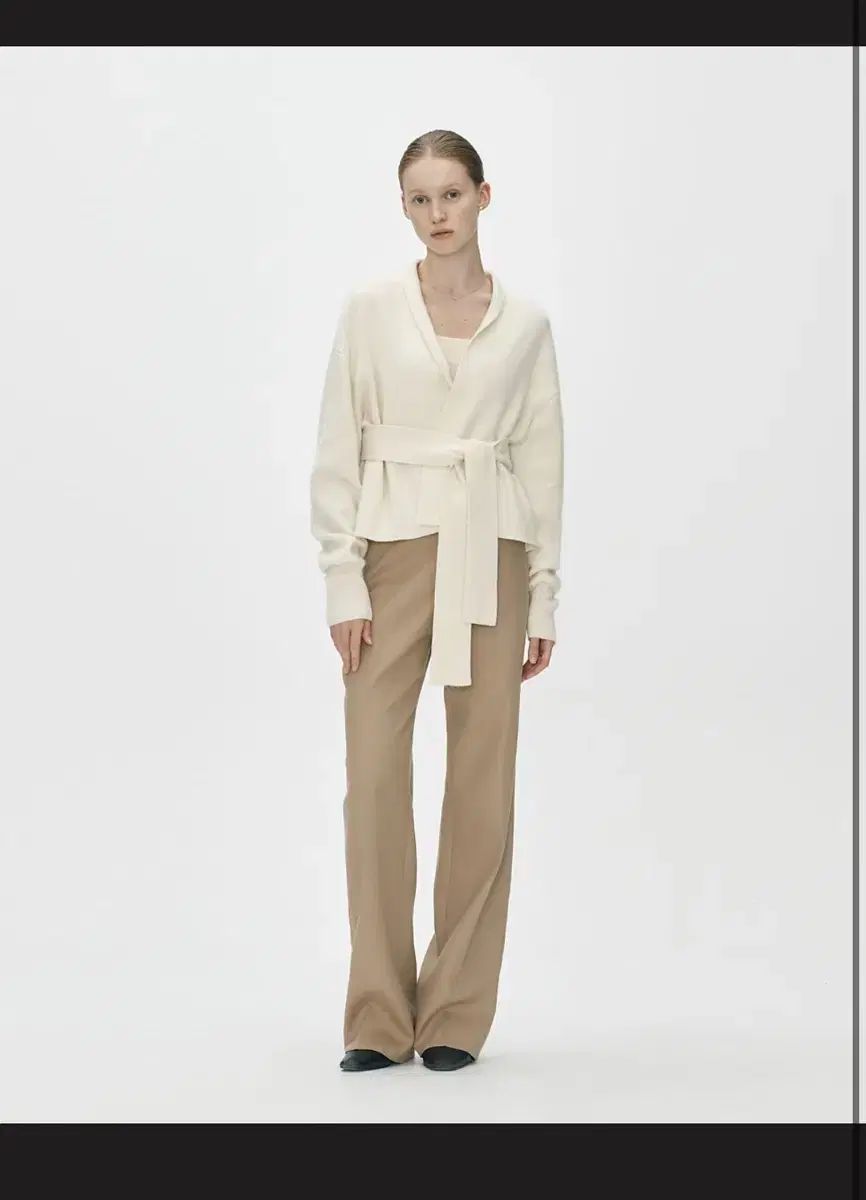 シエ SIE ブレン ESSENTIALS パンツ_Sベージュ