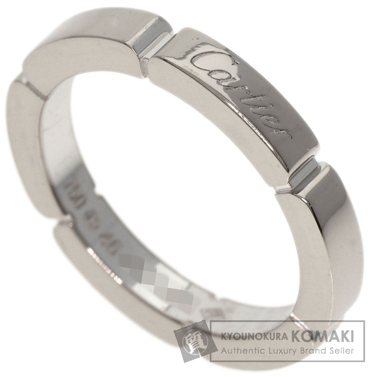 CARTIER カルティエ マイヨン パンテール 46 リング 指輪 K18WG レディース