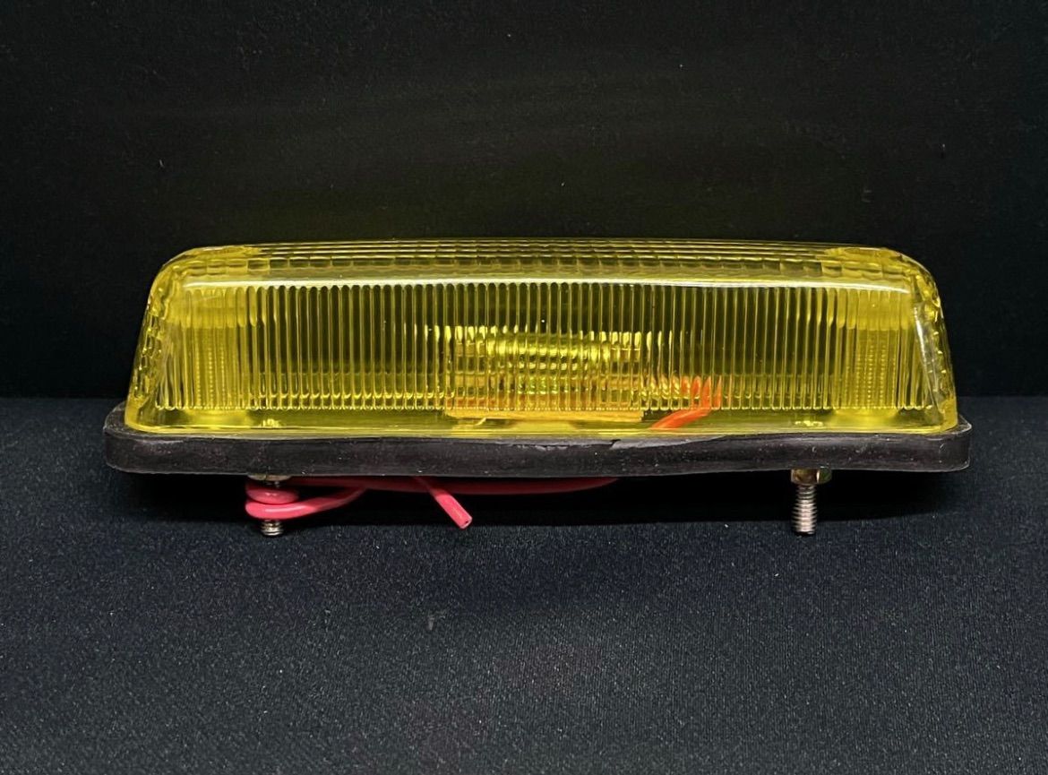 S-106 車高灯ランプ 2個 イエロー 黄 角マーカー 電球式 24V5W 枕球