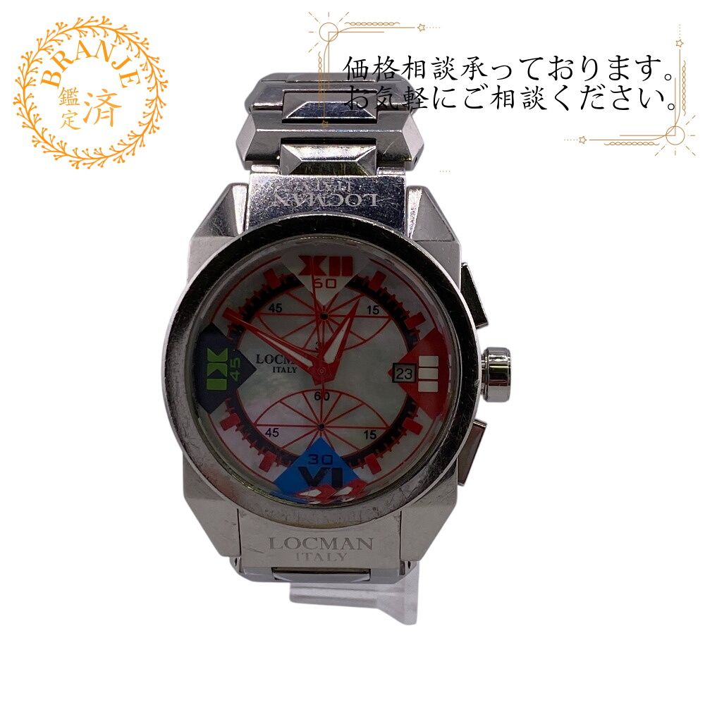 ５％OFF フォロワークーポン LOCMAN ロックマン クレイジーホース クォーツ 腕時計 時計 ウォッチ ベルト かわいい ブランド アナログ デジタル シルバー メンズ おすすめ 人気