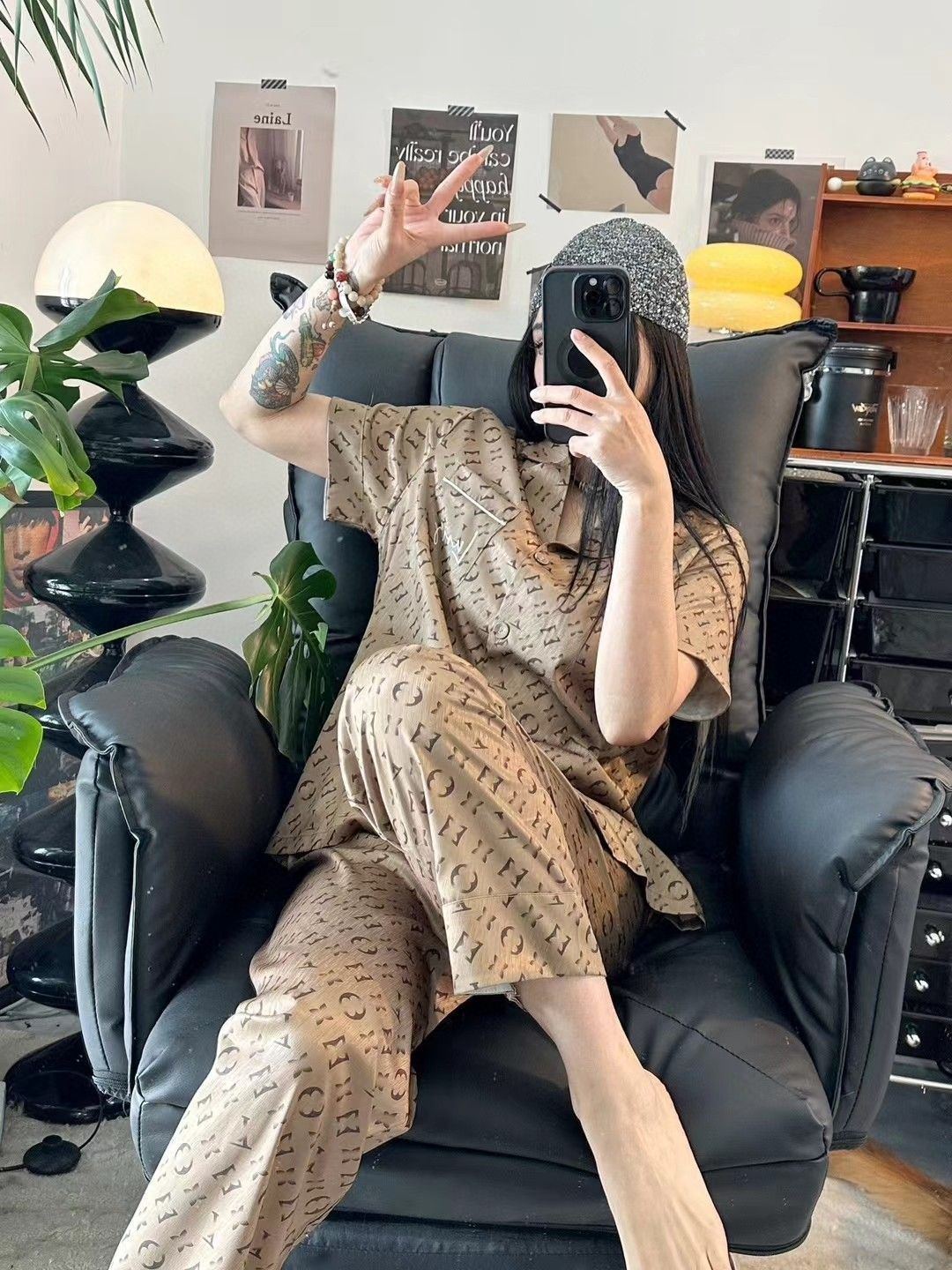 のカップル用パジャマです 原単品質で