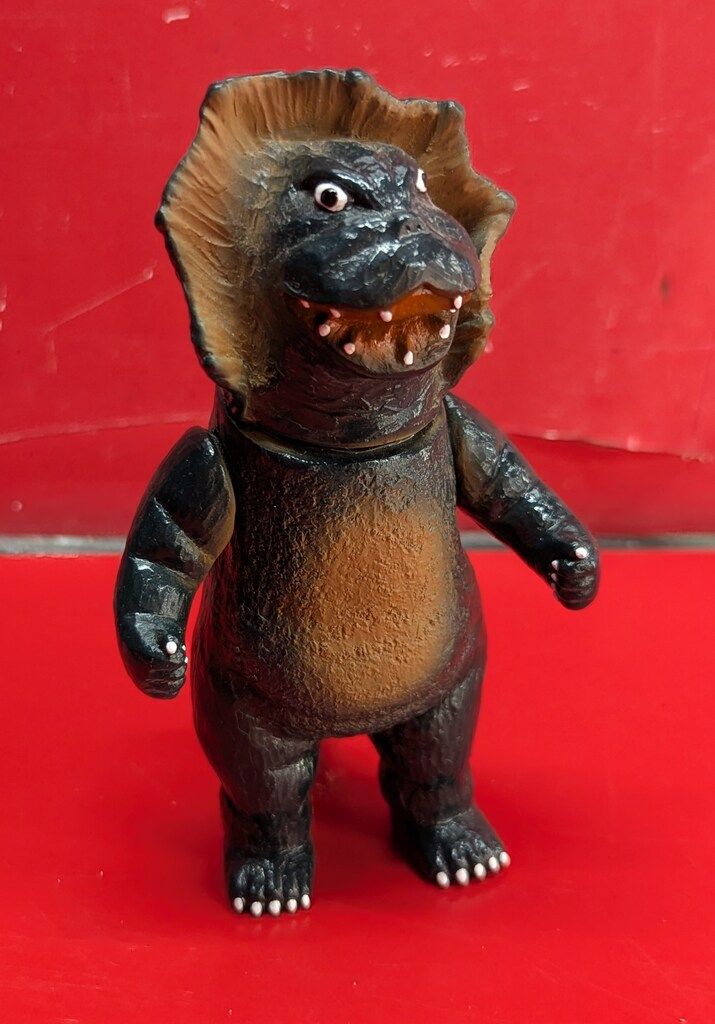 サンガッツ本舗 和之色ソフビシリーズ ジラース レッドマン版 ウルトラ怪獣もののけ絵巻展限定