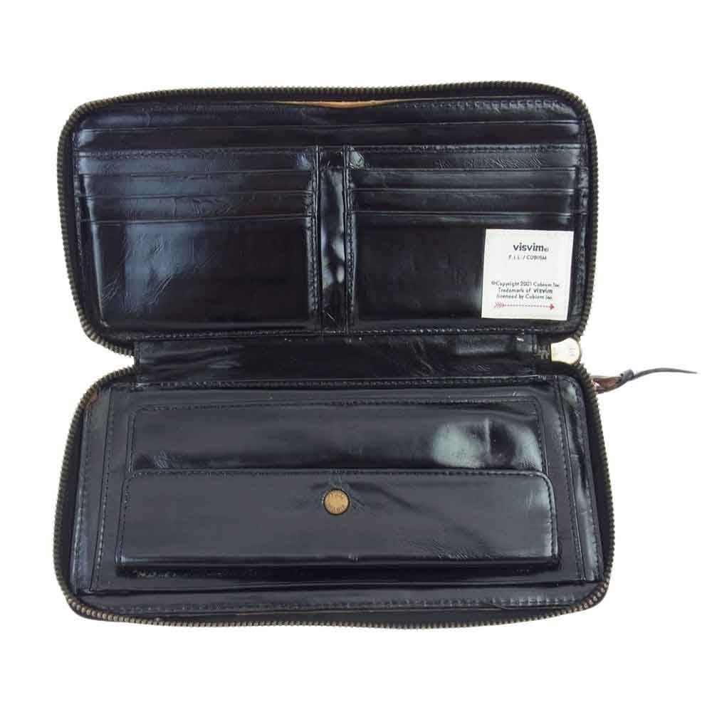 VISVIM ビズビム 財布 LEATHER LONG WALLET レザー ロング ウォレット