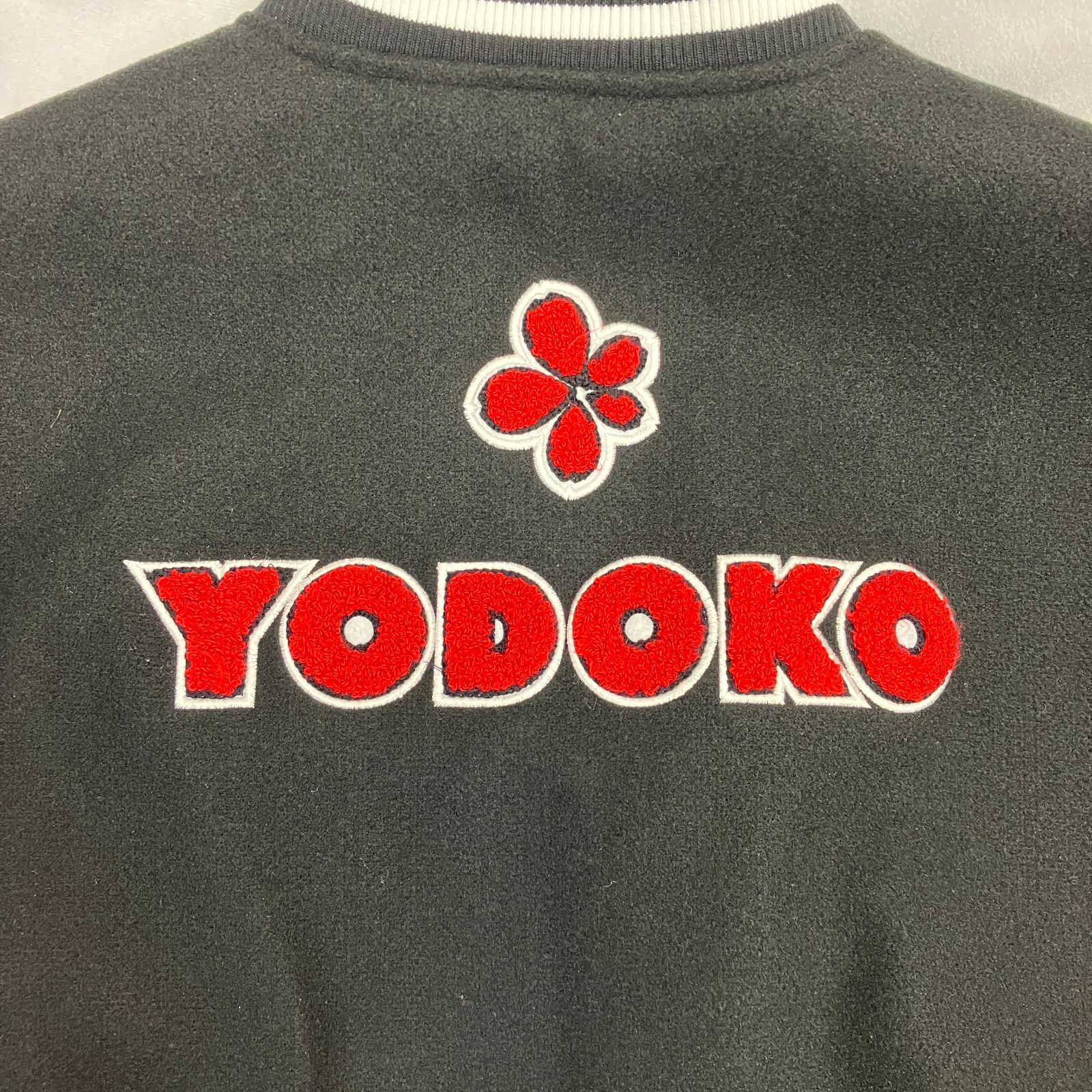 YODOKO ヨドコウ スタジャン M ブラック 淀川製鋼所 刺繍 メンズ 
