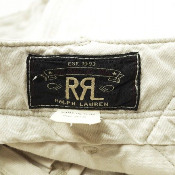 新品 RRL ダブルアールエル LINEN HERRINGBONE TWILL TROUSER リネン