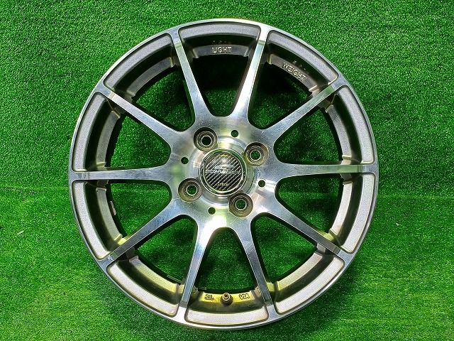 シュナイダー N-BOX ホイール アルミ ガンメタポリッシュ 15インチ 4.5J 4穴 4本 100 43 FFCRYSTALESIA_COM