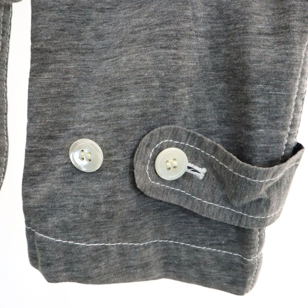 コムデギャルソンオム AD2011 日本製 HI-J047 長袖 ジャケット XS グレー COMME des GARCONS HOMME フード メンズ