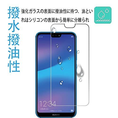 送料無料】2枚 HUAWEI P20 lite au HWV32 【二枚入り】FOR HUAWEI P20