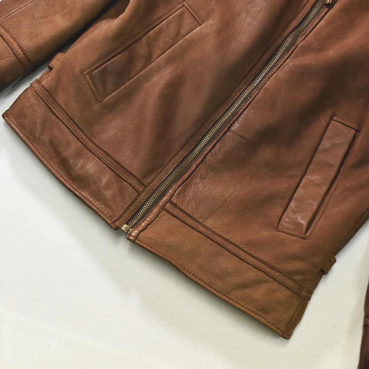 エディーバウアー Eddie bauer B-3 レザー フライトジャケット 牛革 襟