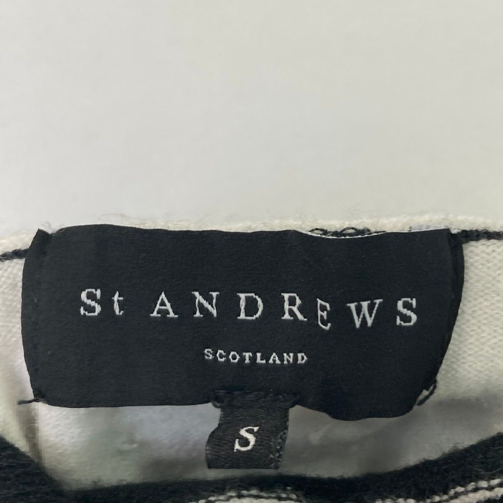 サイズ：S ST ANDREWS セントアンドリュース  タートルネック 長袖 ニットセーター  ホワイト系 [240101207996] ゴルフウェア レディース ストスト