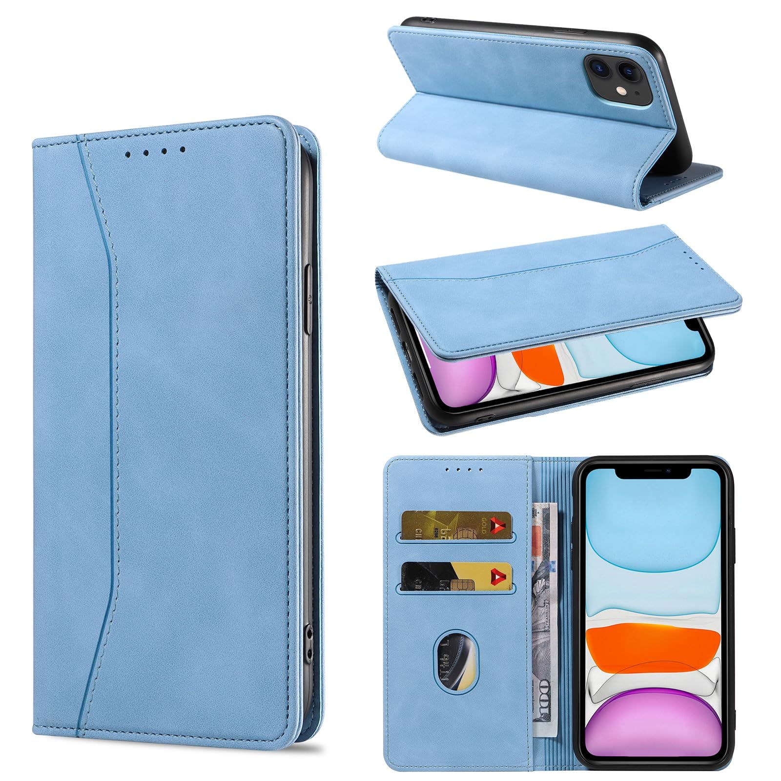 おしゃれ シンプルiphone 11 手帳 ケース iphoneケース 11 手帳型 肌触り良い スマホケースiphone11 レザーアイフォン 11ケース手帳型 内蔵マグネット 耐衝撃 アイフォン11 iphone11ケース手帳型 手帳型
