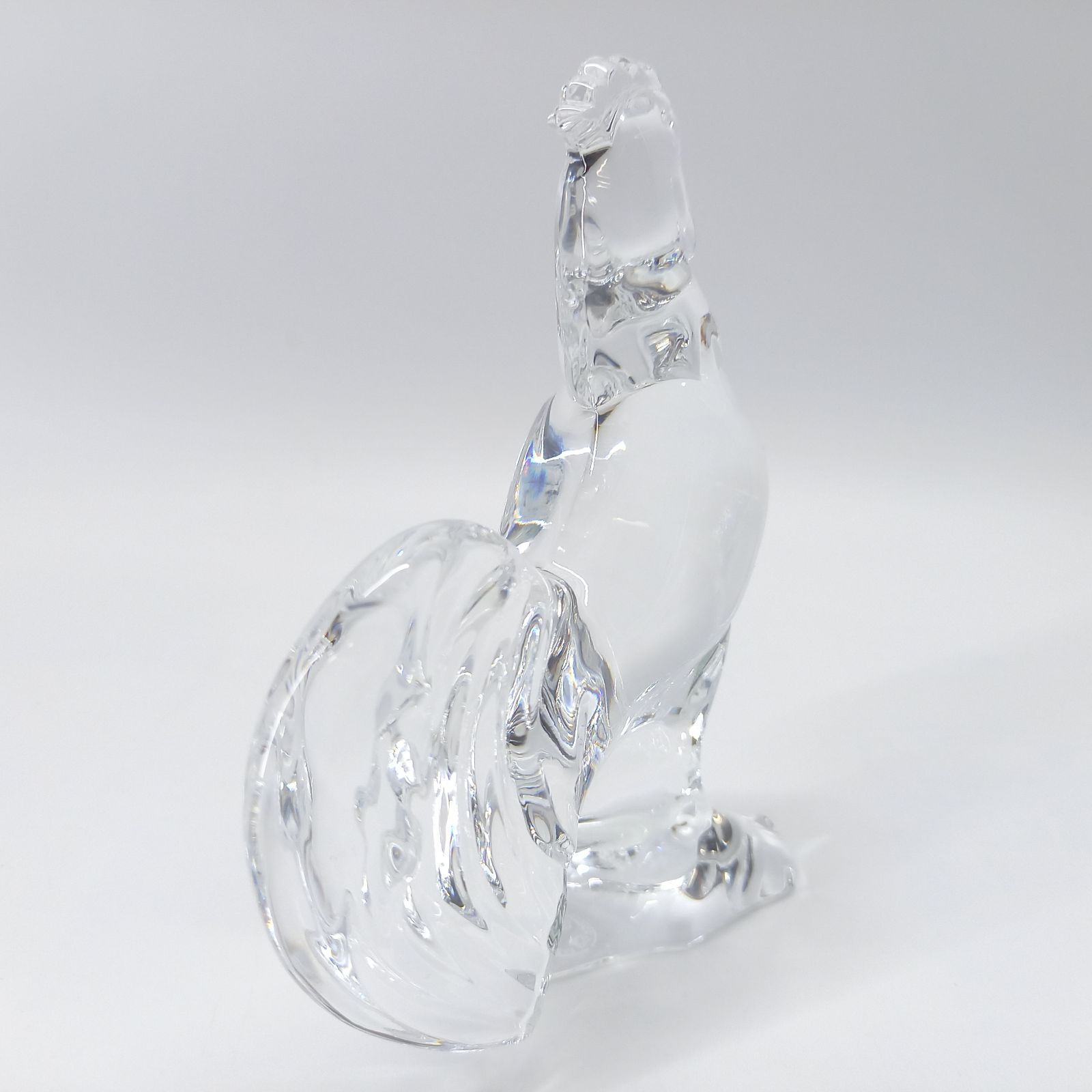 バカラ 干支 酉 鳥 クリスタル 置物 フィギュリン Baccarat