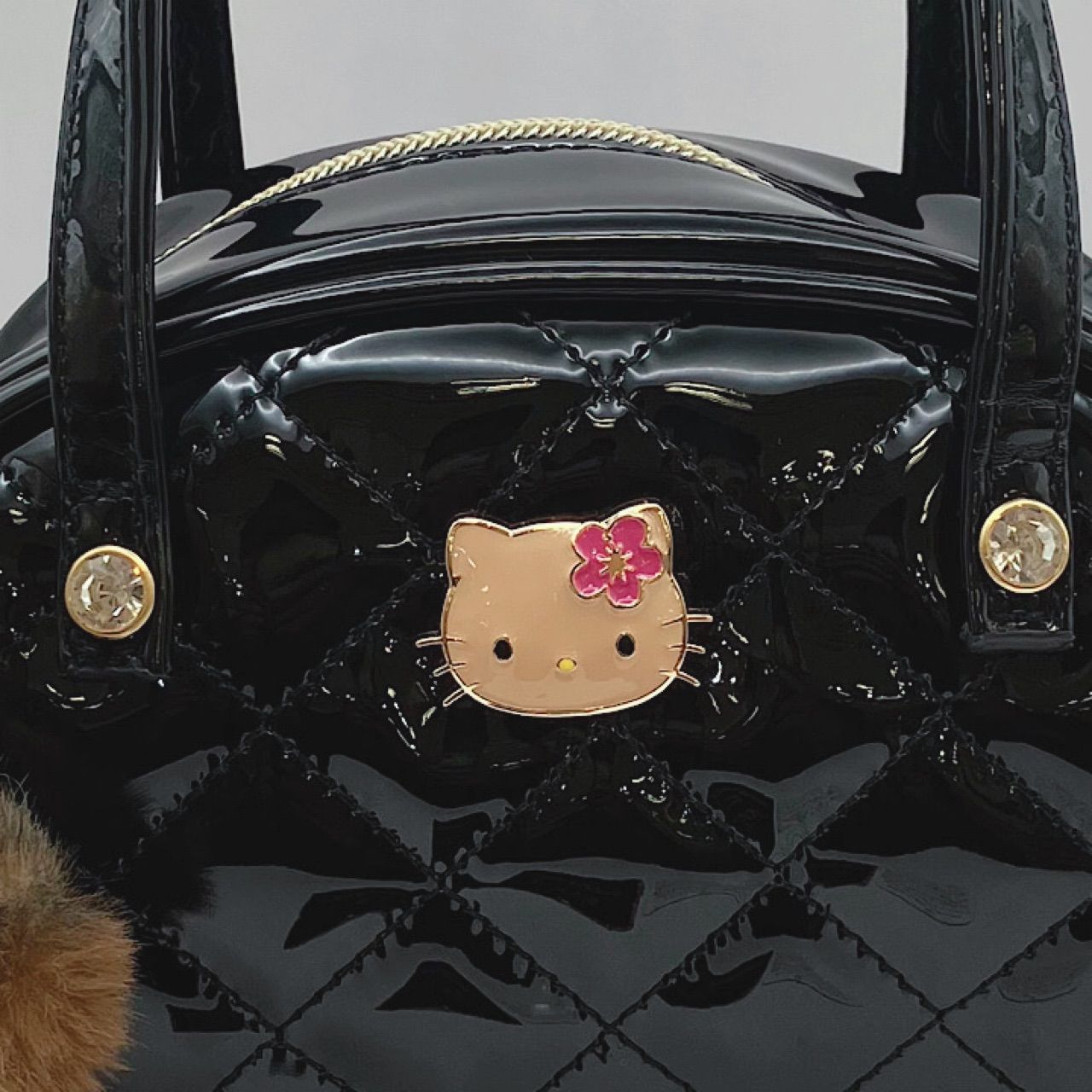 サンリオキャラクターズ ハローキティ エナメルキルトプレート