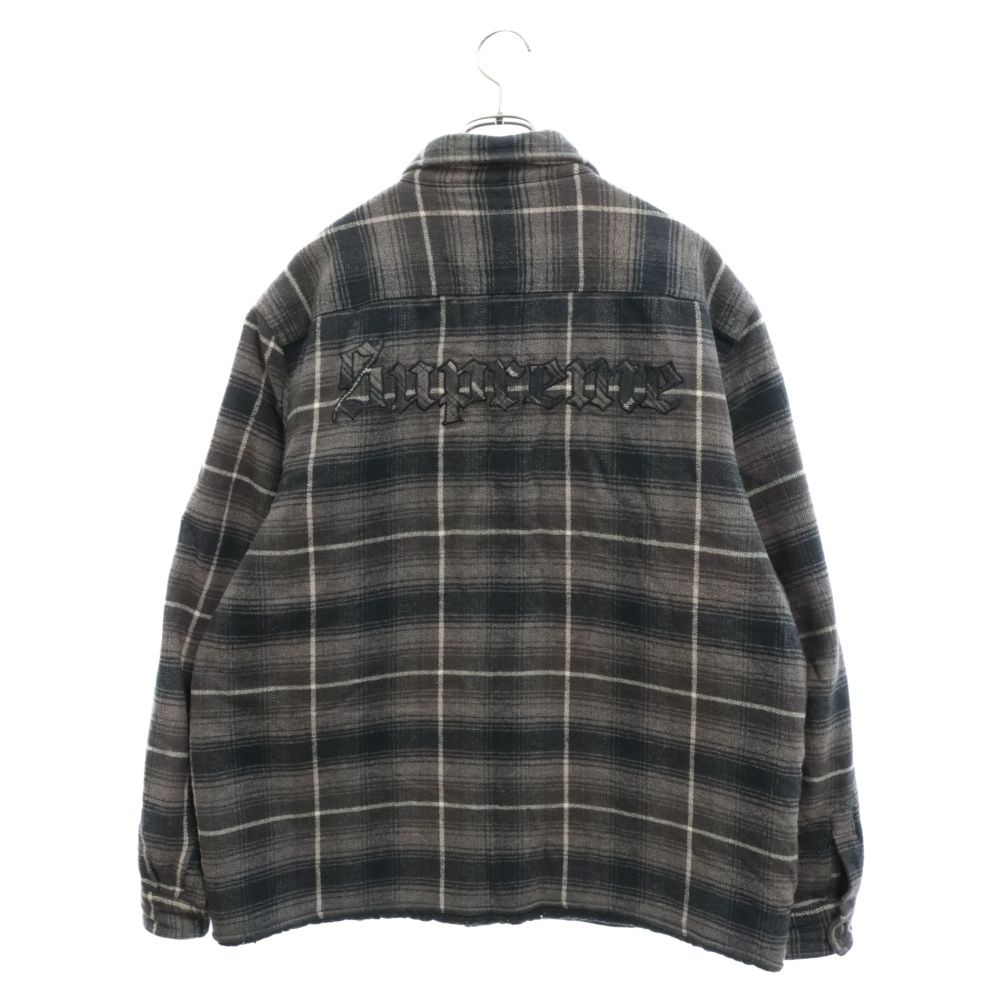 Supreme チェック柄ジャケット　内ボア Supreme】【Pile Lined Plaid Flannel Shirt】シュプリーム