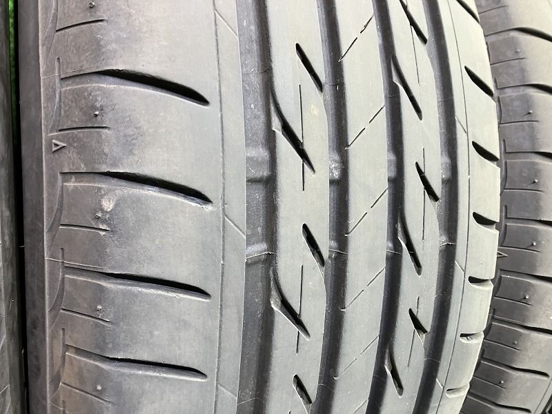 おしました BRIDGESTONE サマー ブリヂストン ネクストリー 225 55R17 4本 5ミリ 2020年 欲しいが見つかる！