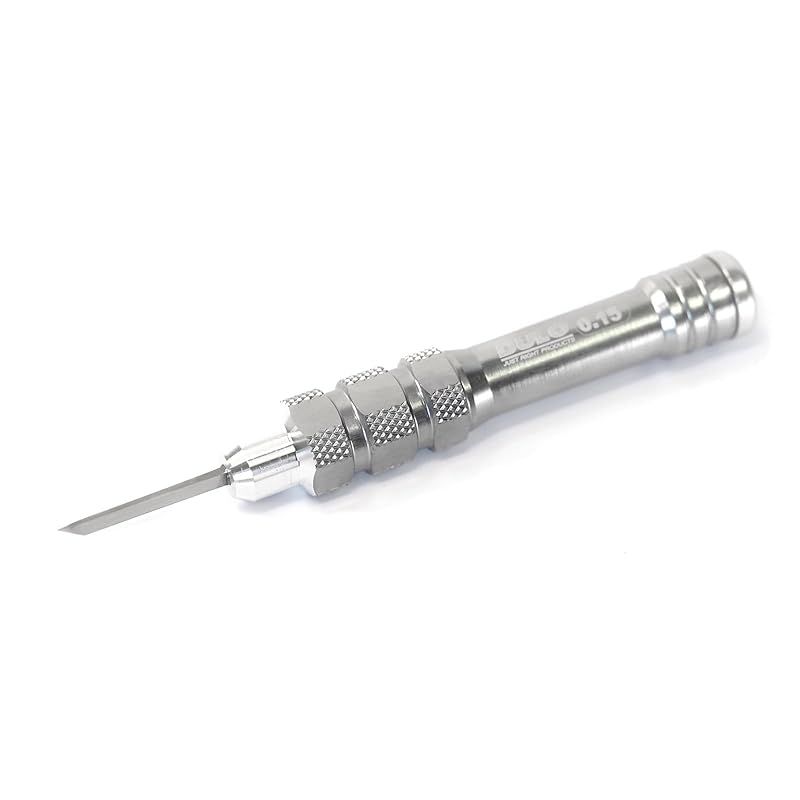 新品，低価 DULO グリップ付きタガネ 【 タングステンブレードPRO】スジボリ プラモデル用工具 幅0.075mm~1mm 単品 (幅0.15mm) 1 工具