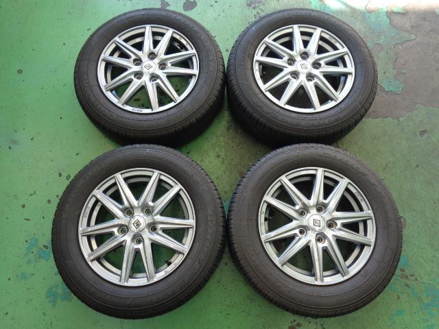 6J-15インチ 5H114.3 +53 ザインSS 195/65R15 グッドイヤー 中古