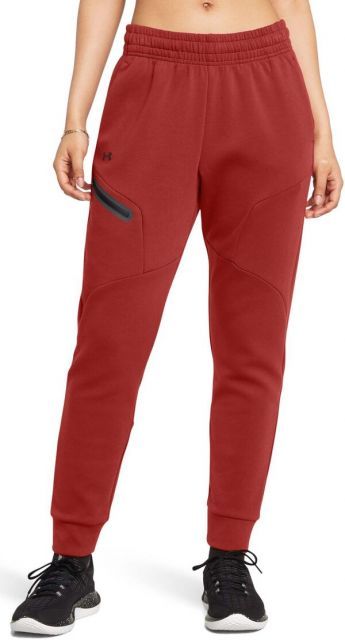 【送料無料】 アンダーアーマー レディース カジュアルパンツ ボトムス Under Armour Women's Unstoppable Fleece Joggers Earthen Orange/Black