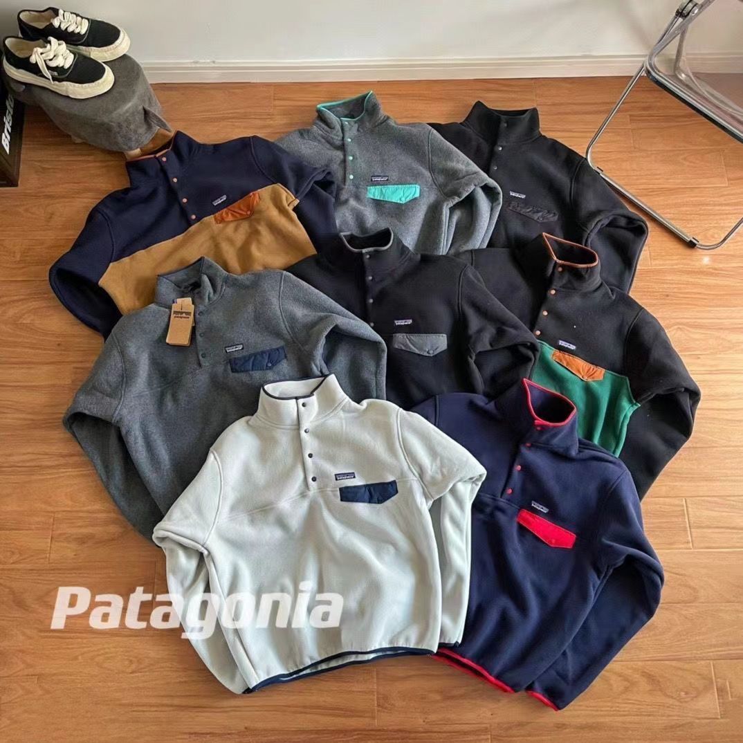 大人気✨】キムタク着用 patagonia パタゴニア ハーフボタンフリース - メルカリ