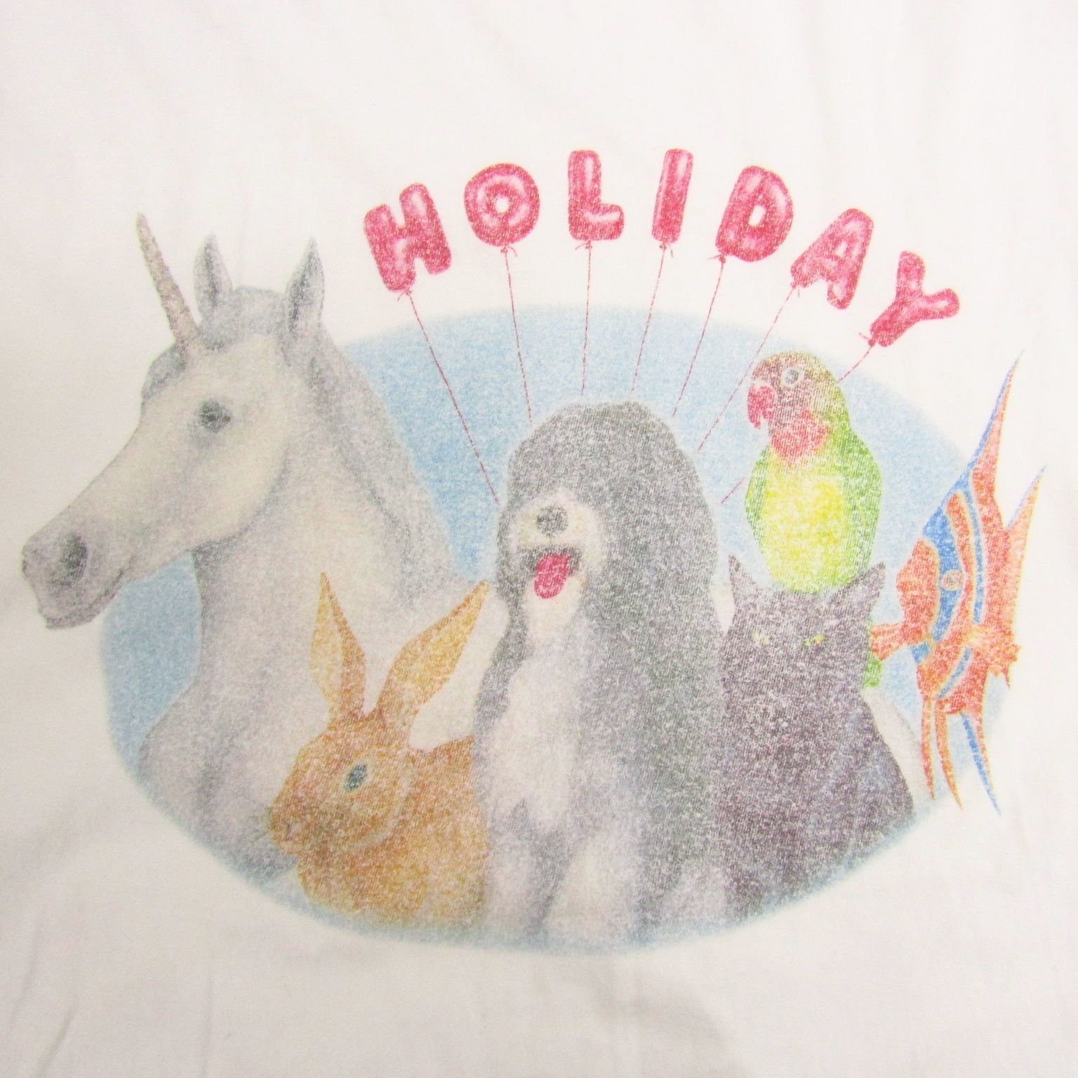 HOLIDAY ホリディ SUPER FINE L/S Tシャツ ZOO アニマル ロンT 